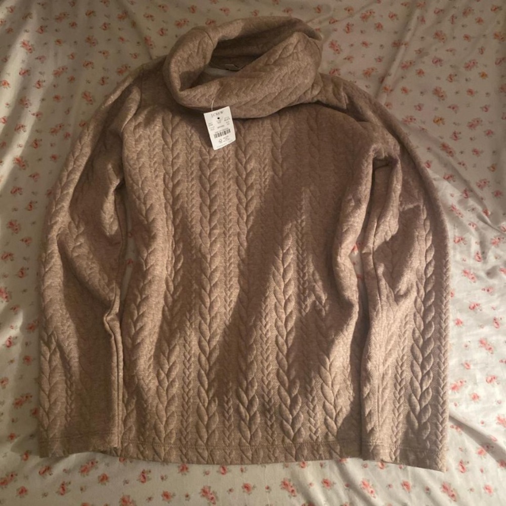 J.Crew Cozy Tan Sweater